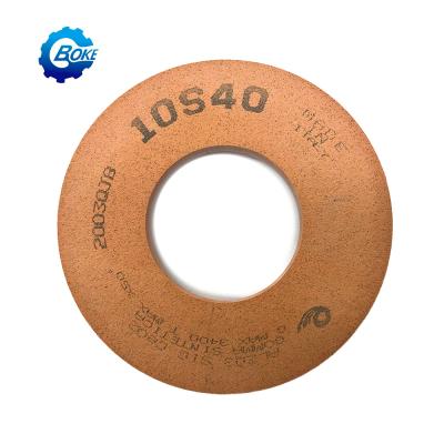 China Boke Amazon Long Life 10S40 CNC Cup Wheel BD Deburring Grinding Polishing Wheel For Glass for sale