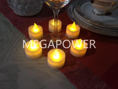 China Battery Operated Mini Flameless LED Tea Light For Church for sale