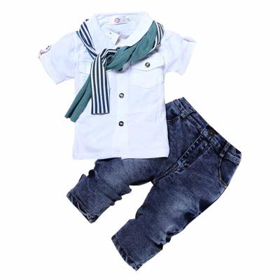 China Wholesale Kids Clothing Set Children Kids Boys Clothing Set Summer Clothes Short Sleeve Kids Clothing Set for sale