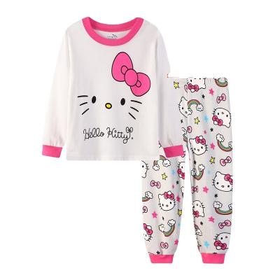 China New Breathable Cotton Children Clothing Pajamas Cartoon Printing Listing Kids Clothing For 5 Years Old Boy for sale