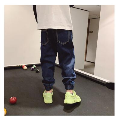 China Breathable Wholesale Toddler Cargo Denim Pants Kids Skinny Pants Jeans For Boys for sale