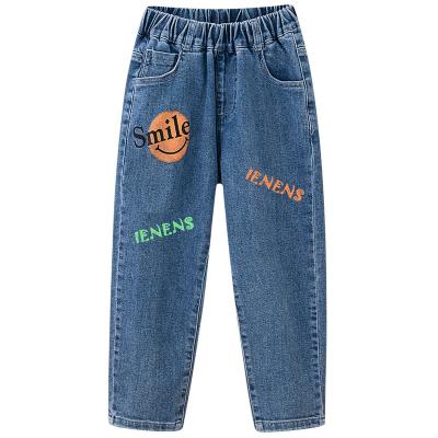 China Breathable Kids Spring Autumn Wholesale Kids Casual Cotton Denim Pants Jeans For Girls Boys 1-7Y for sale