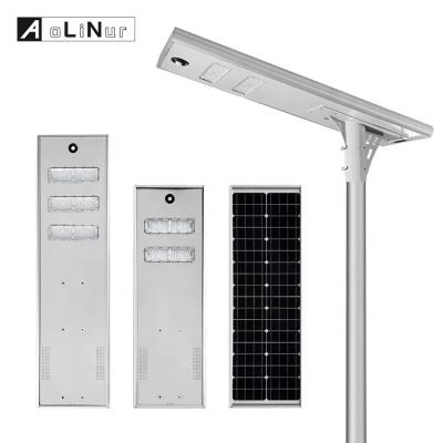 China ROAD IP65 waterproof outdoor 20w 30w 40w 60w 80w 100w all in one solar street light manufacturersales directly with high quality for sale