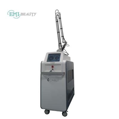 China Dye Removal ND yag tattoo removal skin rejuvenation laser tattoo removal picosecond laser 755nm for sale