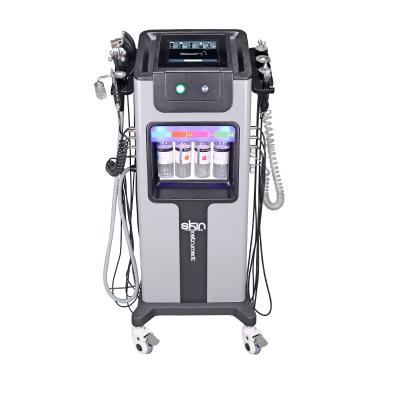 China Free Shipping Face Lift 9 in 1 Multifunction Beauty Equipment RF BIO Hydra Oxygen Machine For Sale for sale