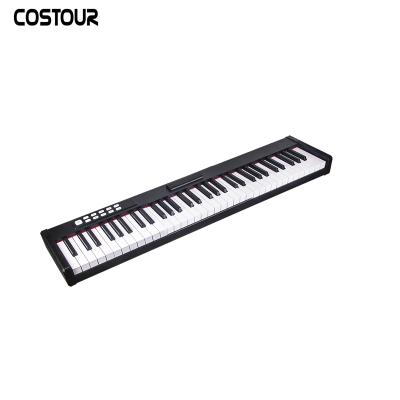 China Blue tooth/rechargeable/mobile phone& Protective Bracket Good Quality Portable Digital Piano 61 Keys Key Standard Piano Keyboard With MIDI Speakers Wholesale Musical Instrument for sale