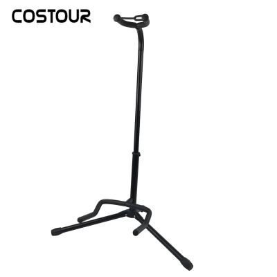 China Single Iron Guitar Stand For Bass Universal Folk Guitar Violin Stand Electric Guitar Instrument Accessories for sale