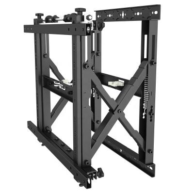 China Cold Rolled Steel Eliminate Seamless Video Wall Mount With VESA 600 x 400 mm for sale