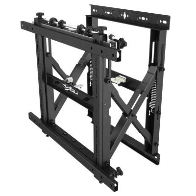 China Cold Rolled Steel Micro Adjustment Modular Design LCD Video Wall Mount With VESA 600X400mm for sale