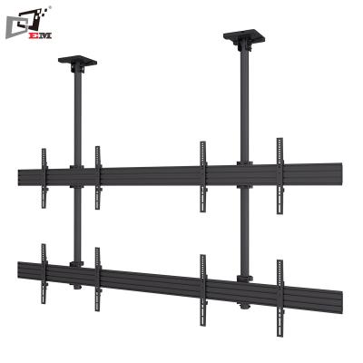 China Aluminum Roof Mount TV Support 2x2 Frame Flat Screen TV Ceiling Mount Kit for sale