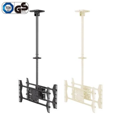 China Cold Rolled Steel Customized Heavy Duty Retractable TV Ceiling Mount for sale