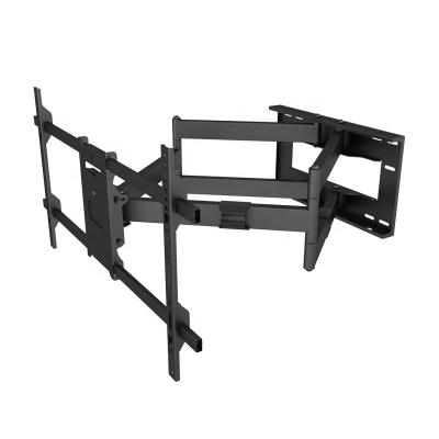 China Factory Supply Steel And Plastic Full Motion Folding LCD TV Wall Mount 90 Inch for sale