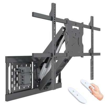 China Newest Motorized TV Sliding TV Wall Bracket Mount For 42-80inch TV 42