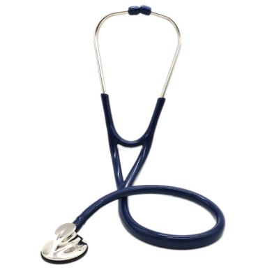 China Steel Medical Convenient Universal Portable Medical Stethoscope With Variable Frequency Suspension Diaphragm for sale