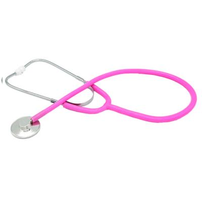 China Amazon Cheap Factory Price Light And Convenient Hot Selling Medical Rose Color Stethoscope Prices For Doctor And Nurse for sale