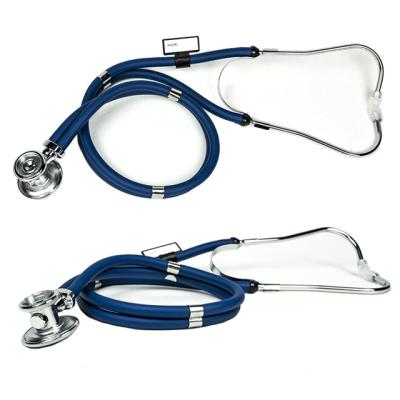 China Double Tube Marine Sprague Head Stethoscope Stainless Steel Ideal Gift for Medical Students, Doctors, Nurses, EMT and Paramedics for sale