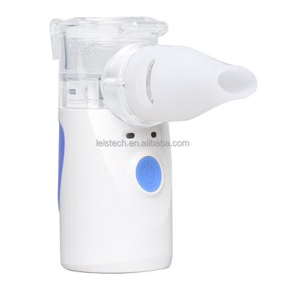 China Chinese small mahufacturer family use portable medical electronic autoclean inhaler nebulizer for babies breathing asthma for sale