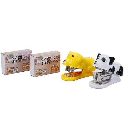 China Chinese Metal Panda Stapler Set Mini Size for sale