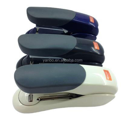 China Flat Fold 24/6 Metal 26/6 Strip Office Stapler Power Saving Half To 60% Less Force Stapler With 25sheets for sale