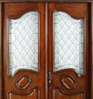 China El panel del vitral de Style Leaded Antique del artesano de 25.4M M con Chrome Caming Windows en venta