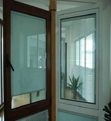 China Horizontale 22 X 36in Interne Mini Blinds For Windows Between-Glas Buitendeur Te koop