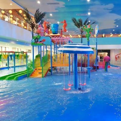 China Customization Indoor Water Park Equipment Fiberglass Water Slide For Family for sale