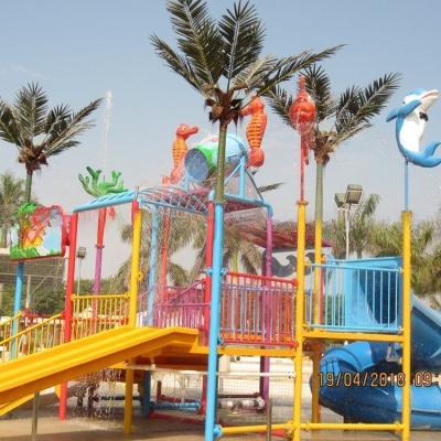 China Stevige splash water speeltuin apparatuur met splash pad internationale standaard Te koop