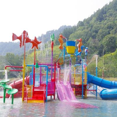 China Beliebter attraktiver Outdoor-Splash-Wasserplatz mit Brunnen SGS zu verkaufen