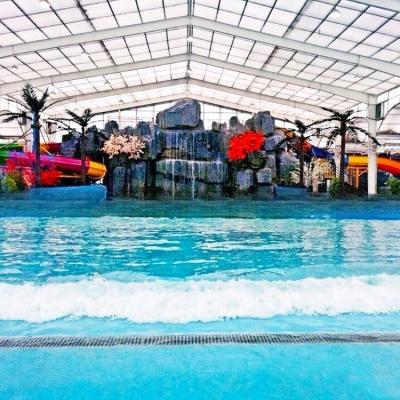 China Interactief boven de grond golf zwembad buitenshuis Voor waterpark grote capaciteit Te koop