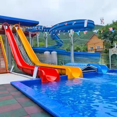 China OEM Aqua Park Water Slide Holiday World Water Slide Anti Static for sale