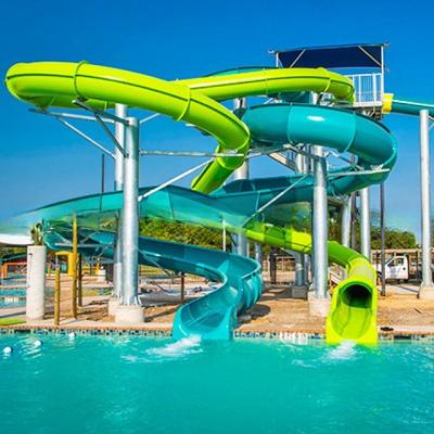 China Aqua Park Water Slide Rafting Water Slide For Teenagers Oxidation Resistant for sale