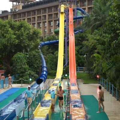 China Grappig entertainment gekke waterslides voor een waterpark spannend artistiek ontwerp Te koop