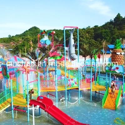 China Aanpassing Vermaakwaterpark Glijbaan Voor zwembadapparatuur Kleurrijk Te koop