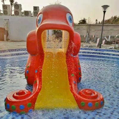 China Oxidation Resistant Octopus Water Slide Theme Park Water Slide for sale