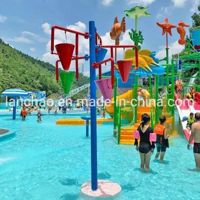 China Interessanter Wasserpark Tipping Bucket Spielplatz mit kleinen Wasserspielen zu verkaufen