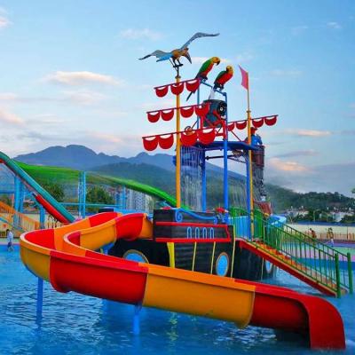 China 3-18 años Parque acuático barco pirata Parque de juegos Parque acuático OEM en venta