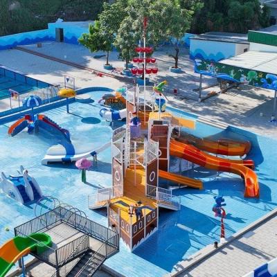 China Funny  Aqua Park Equipment Pirate Ship Water Park Oxidation Resistant for sale