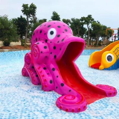 China OEM kleine Krake Wasserrutsche für Kinder Wasserpark Spielplatz zu verkaufen