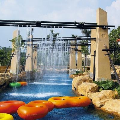 China Künstlicher Wasserpark Faule Flusswellenmaschine Farbenfrohe Gestaltung zu verkaufen