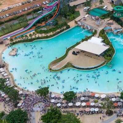 China Wasserpark künstlicher Wellengenerator Tsunami-Surf-Wellen-Pool-Maschine 55KW zu verkaufen