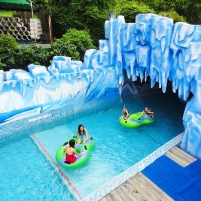 Cina Parco acquatico anti ruggine in acciaio lungh Lazy River attrezzature per parco acquatico OEM ODM in vendita