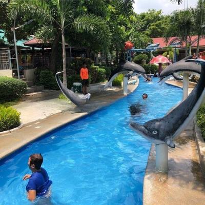 China Fiberglass Aquatica Lazy River Wellen wüten Lazy River LANCHAO-LR01 zu verkaufen