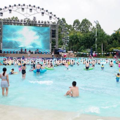 China Resistencia a la intemperie Sistema de piscina de olas al aire libre Parque de juegos personalizable en venta