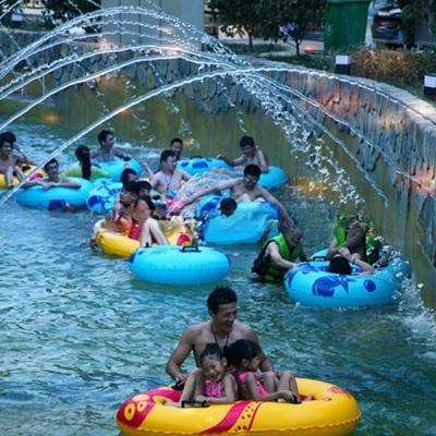 China 0.8m Tiefe Außen Lazy River Schwimmbad Rafting Innenpool zu verkaufen