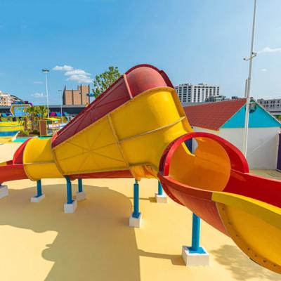 Chine Windmill Splash Mat Fiber Glass Water Slide Manufacturer Water Park à vendre