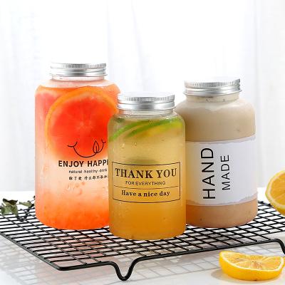 China Free Samples Beverage Juice Glass Bottle New Design 500ml Glass Milk Bottle for sale