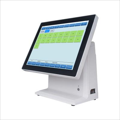 China Option Modern Design Dual Screen POS Terminal System All In One Android POS Machine for sale