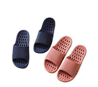 China Cushioning PVC Material Indoor Non-slip Summer Home Bathroom Couples Soft Bottom Men's Sandals And Slippers Women's Sandals And Slippers for sale