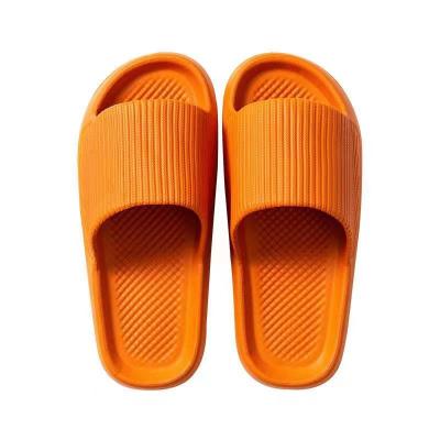 China Cushioning new wholesale women's summer thick bottom sandals and slippers muffle soft bottom indoor men's household flip flops clog for sale