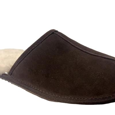 China 2021 new men's all-in-one home slippers cushioning with cashmere fabric and sheep fur for sale